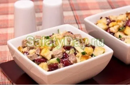 salata Caprice - ceea ce ar putea fi reteta mai delicioase cu fotografii și video