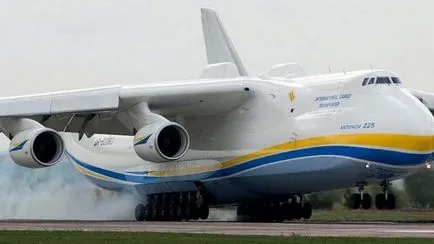 Avionul „Mriya“ (An-225) caietul de sarcini, cât de mult în greutate, capacitate de transport