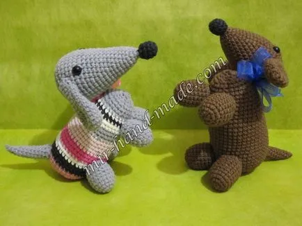 pui Dachshund croșetate, World Hand Made