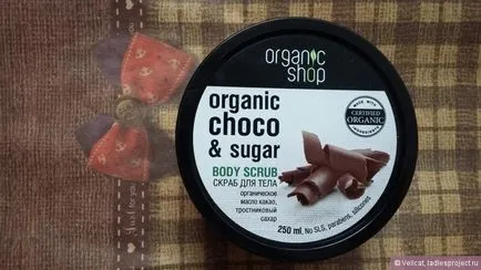 Scrub magazin organic corp - ciocolată belgiană - - comentarii, fotografii și preț