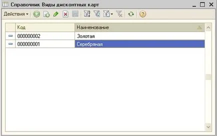 Намаления 1в на стоките на карти за отстъпка