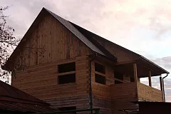 Строителство на дървени къщи в проекти и цени Тюмен до ключ