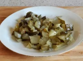 Sertés savanyúsággal - a recept egy fotó