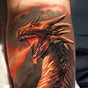 Dragon tatuaj - valoare pentru fete si baieti (fotografii, schițe)