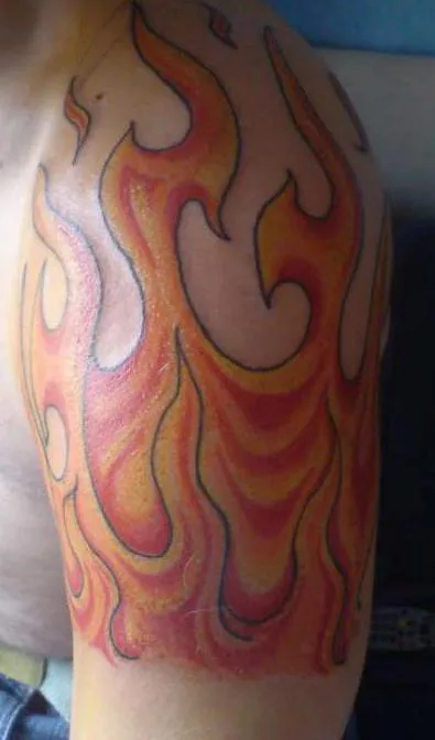 Tattoo „tűz” érték