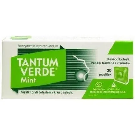 instructiuni Tantum Verde pentru utilizare, tratament, recenzii, indicații, contraindicații