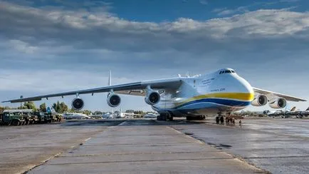 Caracteristici tehnice ale aeronavei AN-225 Mriya