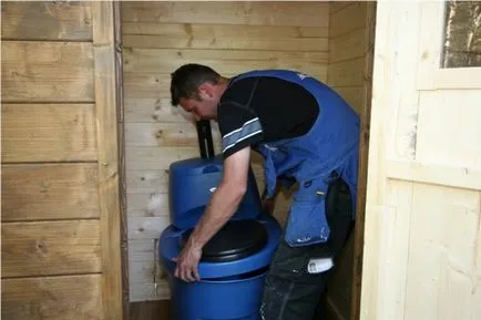 Biotoilet торфен компост и други видове, принципи на работа, размери, видео и снимки