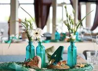 Сватбена декорация на маса