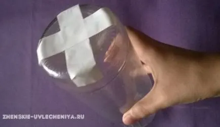 Vázák palack a kezüket egy egyszerű technika, díszítő fonal workshop