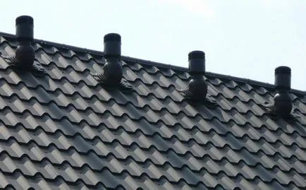 Вентилация на покрива на частна къща