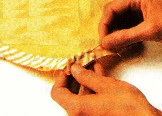 Видове тъкани облицовки - рязане и шиене
