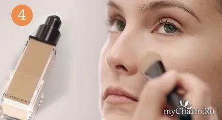 Primăvară machiaj Catwalk Burgerry primăvară 2015 make-up artist