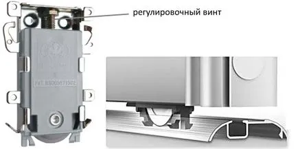 Регулиране на вратите в килер купе