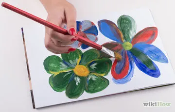 Как да се чисти на четката от блажна боя