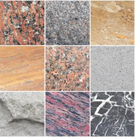 Cum se distinge de granit polimergranita, marmura, fals