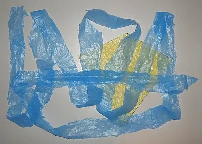 Kite dintr-o pungă de plastic, fă-te