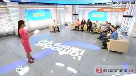 Totul va fi bine (NTV) - „talk show-uri - totul va fi bine departe de problemele reale și pe cei bolnavi -