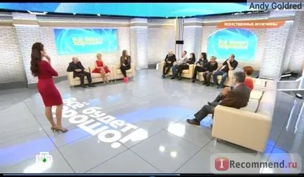 Totul va fi bine (NTV) - „talk show-uri - totul va fi bine departe de problemele reale și pe cei bolnavi -