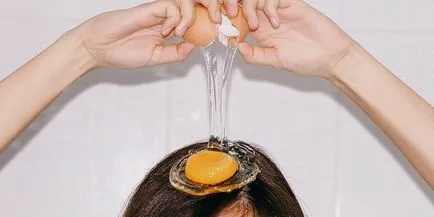 Яйце маска за коса у дома най-добрите рецепти и коментари