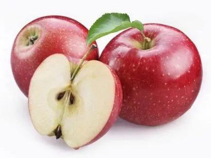 Sült alma és a hagyma, az egészséges táplálkozás