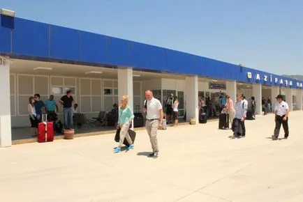 Airport Gazipasa-Alanya Törökország, hogyan lehet eljutni a repülőtérről a hotel Alanya