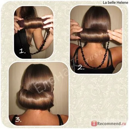 păr accesorii preț fix role elastic InStyle - «coiffure greacă în cinci minute! ușor