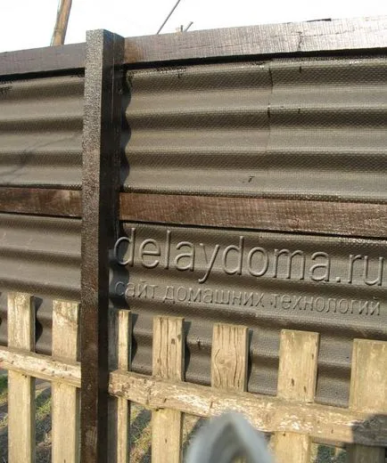 Frissítés régi kerítés
