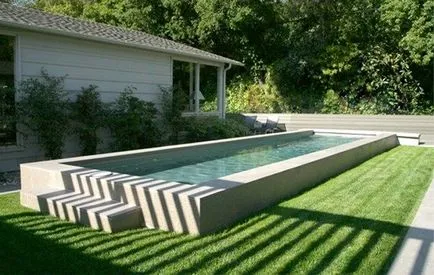Cum de a construi o cabana de bazin de beton - sfaturi și exemple de ideile mele pentru grădină și grădină