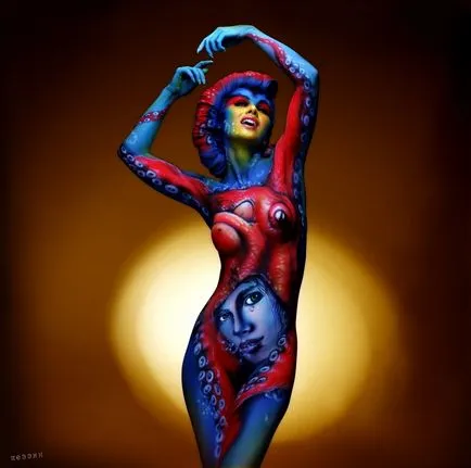 Body Art si fata-arta, Julia Vlasova art