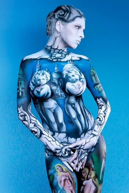 Body Art si fata-arta, Julia Vlasova art