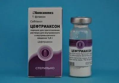 Ceftriaxone и алкохол