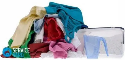 Mi van, ha a ruhadarab festett a mosás, serviceyard-kényelmes otthon kéznél