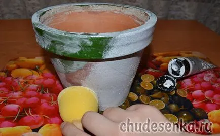 Декупаж Ваза с яйчена черупка - chudesenka - сайт за деца и родители