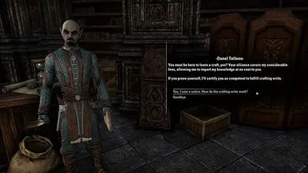 Подробен преглед на занаятчийски поръчки, на Elder Scrolls онлайн