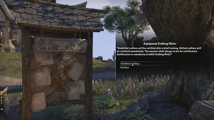 Подробен преглед на занаятчийски поръчки, на Elder Scrolls онлайн