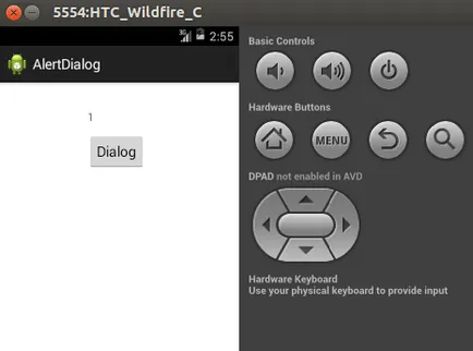 Dialogfragment - párbeszéd kialakítása, programozás android