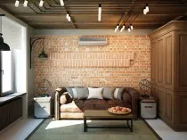 nappali tervezés tetőtér-stílusú (kép), megtervezzük a konyha tetőtér nappali, felújított lakás