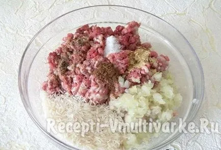 Dolma a multivarka recept egy fotó