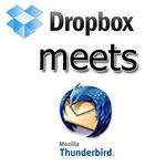 Kiegészítés Mozilla Thunderbird dropbox az FileLink dolgozni csatolás dropbox