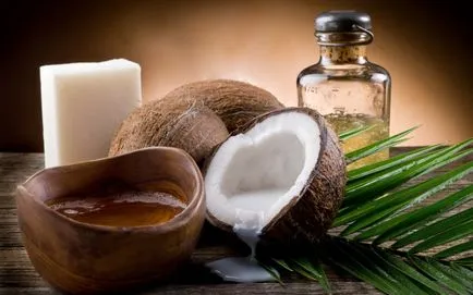 Acasă cosmetice de nucă de cocos - masca de nucă de cocos - facial