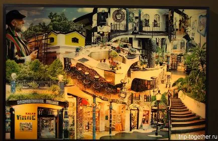 Hundertwasser-ház Bécs - utazás világ
