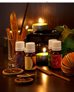 Uleiuri esențiale pentru lumânări și utilizare și parfum, și sănătate