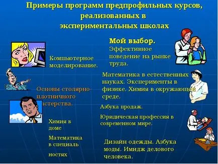 Избираеми дисциплини - представяне на доклада, проектът