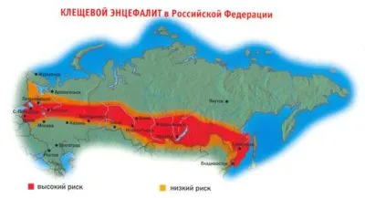 Българските ендемични райони за кърлежи енцефалит
