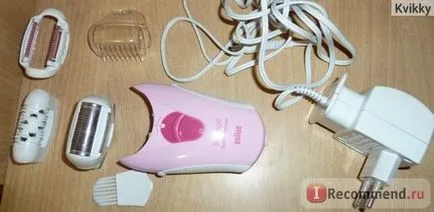 Epilator braun 3270 de mătase-Epil - «epilator descriere detaliată, sfaturi, fotografii