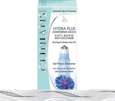 clinians Gel hidră plus vârstă cu cornflower împotriva saci și cercurile intunecate de sub ochi 15 ml - 671