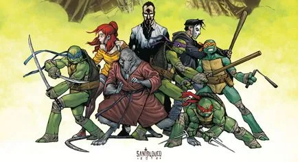 Guide újraindul Teenage Mutant Ninja Turtles, komikstreyd