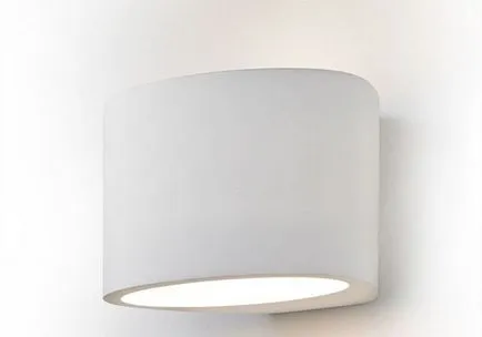 Гипс лампи в модерен интериор