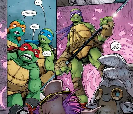 Guide újraindul Teenage Mutant Ninja Turtles, komikstreyd